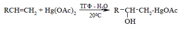 Оксимеркурирование и демеркурирование алкенов